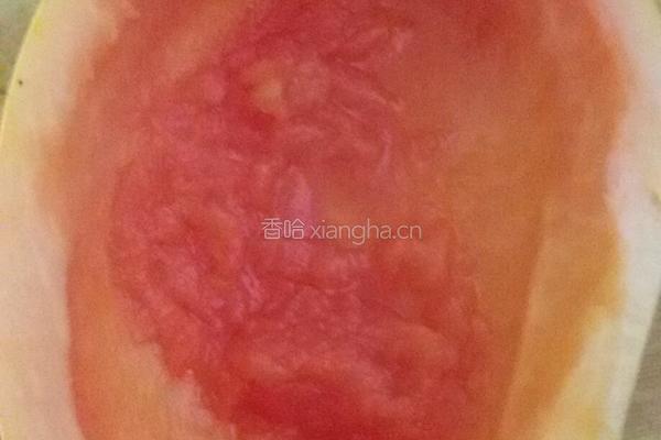 木瓜牛奶蒸蛋的做法图解1