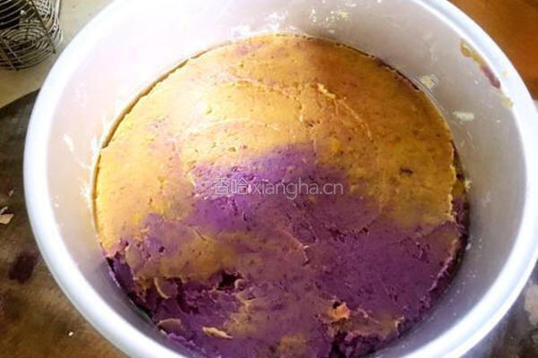 双拼芝士焗薯（紫薯，红薯，烤箱版）的做法图解6