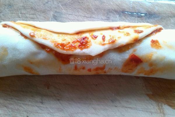 酱香葱花饼的做法图解7