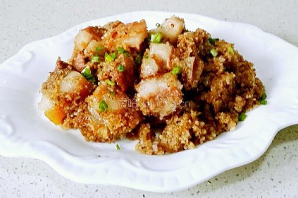 粉蒸肉的做法图解7