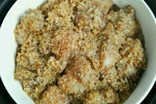 粉蒸肉的做法图解6