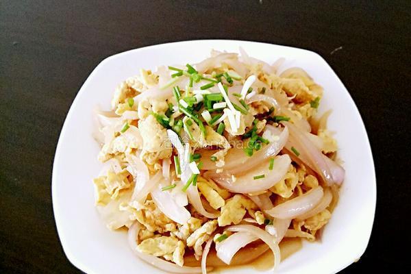 圆葱炒鸡蛋的做法图解8