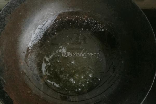 豌豆炒火腿的做法图解3
