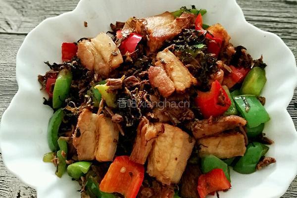 梅菜干炒五花肉的做法图解7