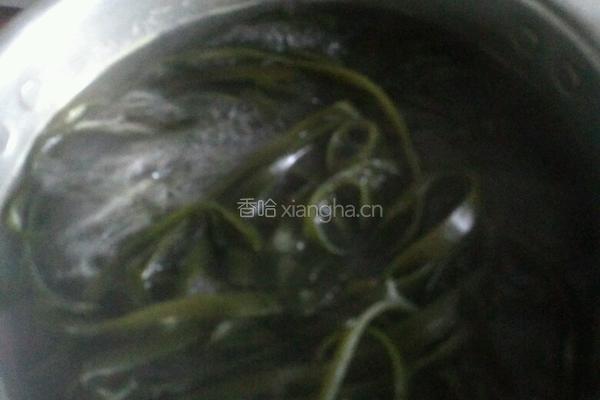 凉拌海带的做法图解2