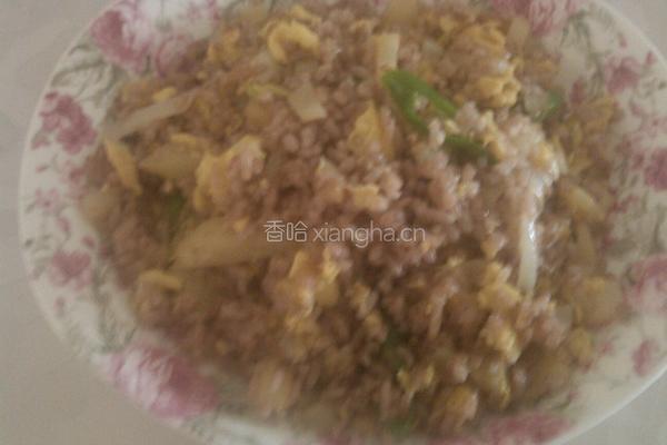 自创鸡蛋饭的做法图解7
