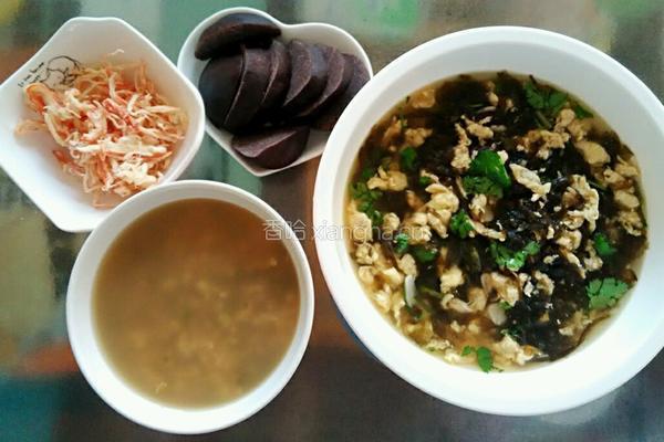 家常紫菜蛋花汤的做法图解9