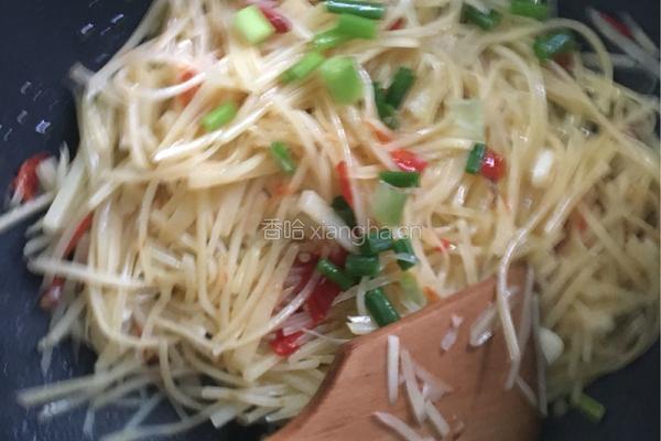 剁椒土豆丝的做法图解11