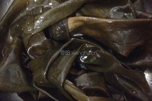 凉拌海带的做法图解2