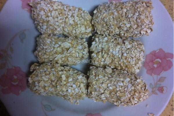 油炸麦片香蕉的做法图解4