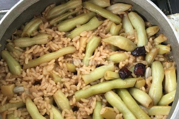 菜和（huo）大米的做法图解9