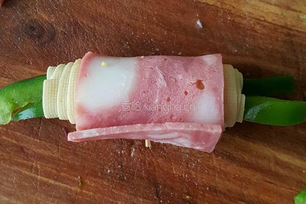 香烤培根蔬菜卷的做法图解6