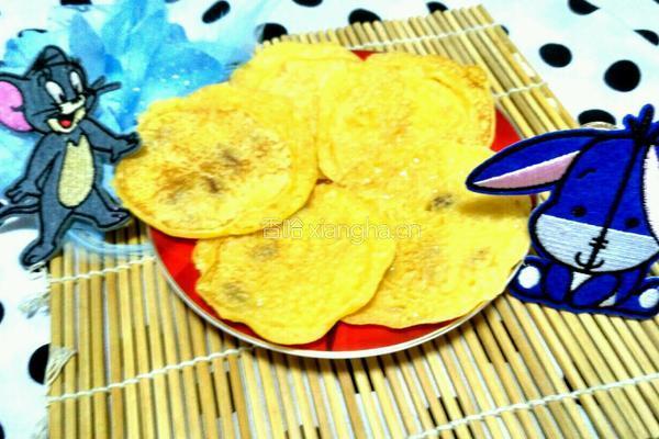 奶香葡萄干玉米面饼的做法图解4