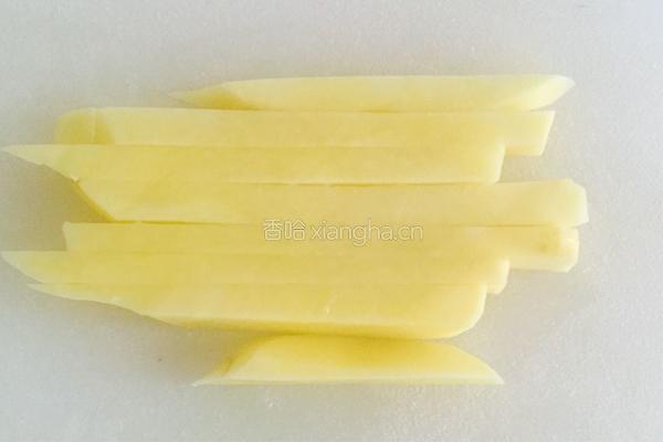 自制薯条的做法图解1