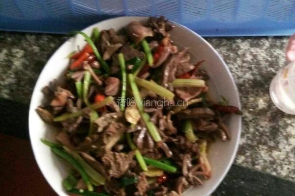 香辣鸡杂的做法图解3