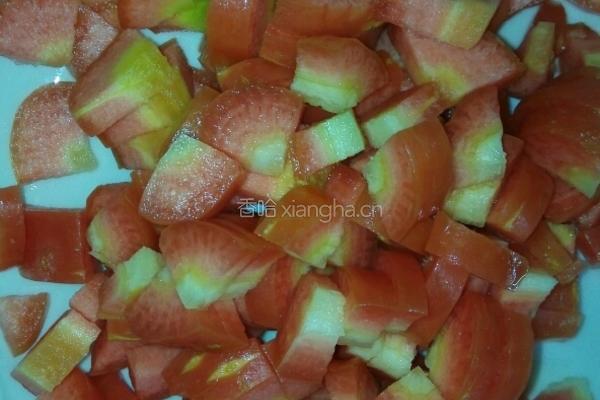 胡萝卜炒豇豆的做法图解1