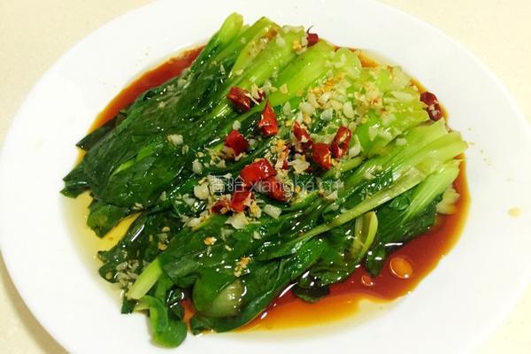 白灼青菜！的做法图解3