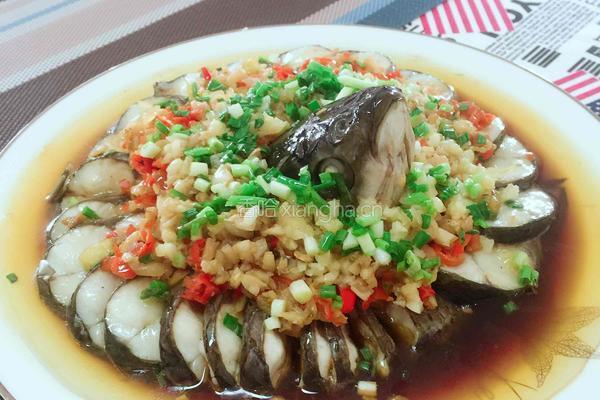 油浸开屏草鱼的做法图解12