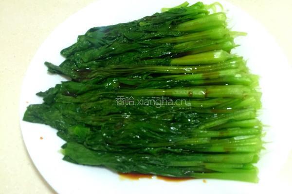 白灼青菜！的做法图解2