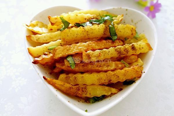 孜然土豆条的做法图解7