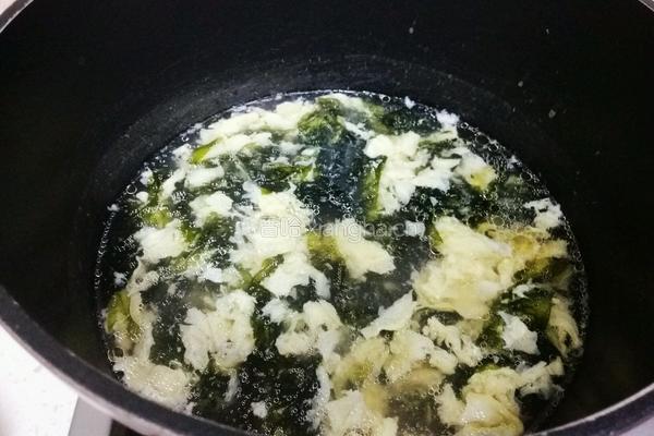 紫菜蛋花汤的做法图解6