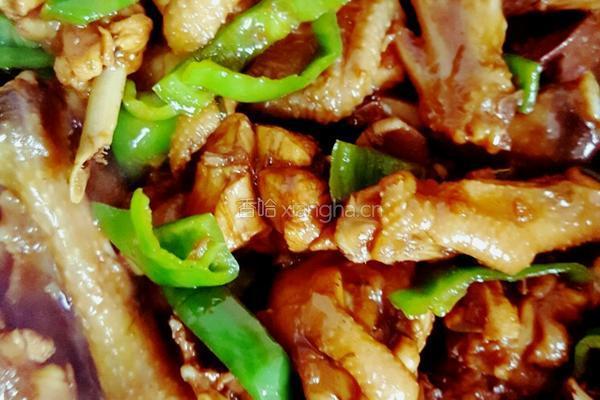 青椒童子鸡的做法图解7