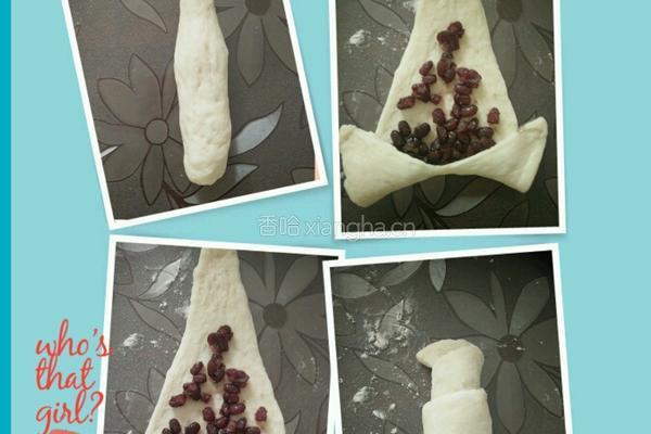 蜜豆牛角面包的做法图解11