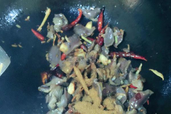 孜然香辣鸭胗的做法图解6