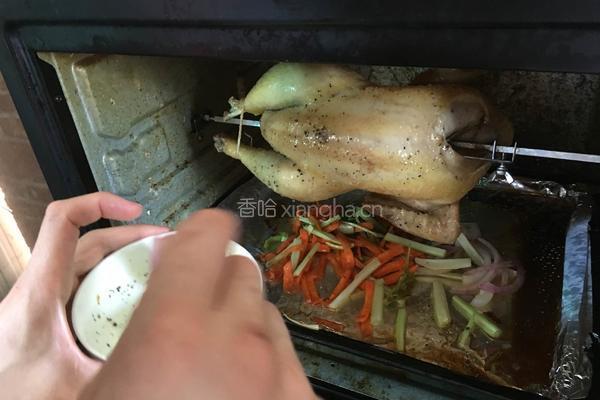 脆皮烤鸡的做法图解7