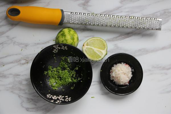 柠檬盐烤刀鱼的做法图解3