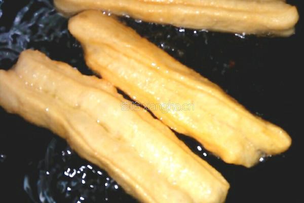 健康油条的做法图解3