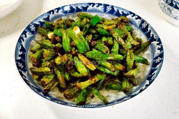 油焖豆角的做法图解6
