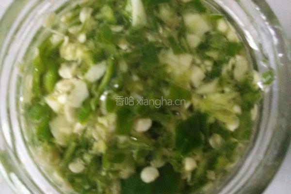 青辣椒酱 的做法图解4