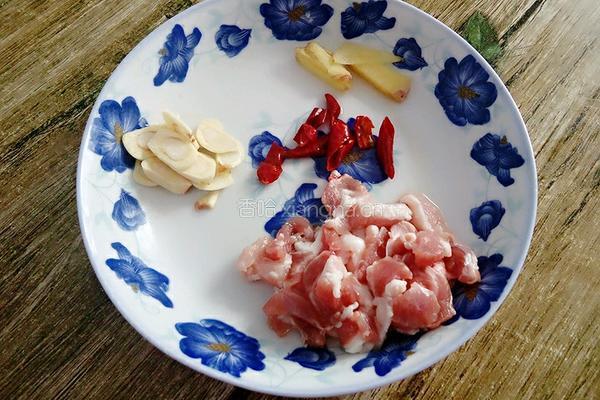 豆角丝炒肉的做法图解3