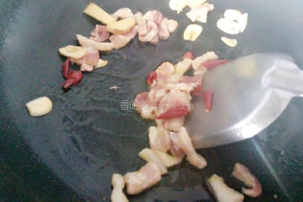 豆角丝炒肉的做法图解5