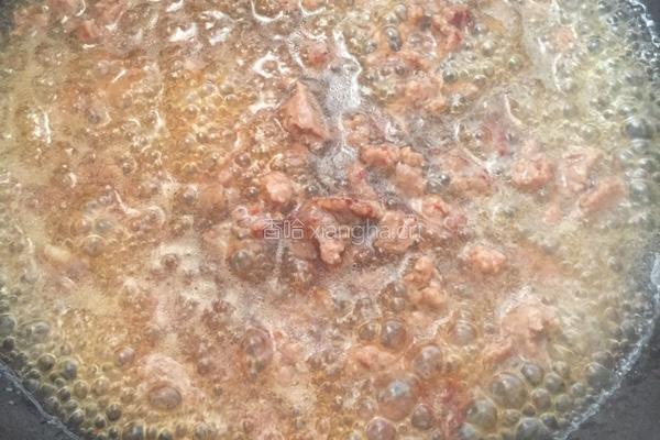 蜜汁黑椒肉末浇老豆腐的做法图解6