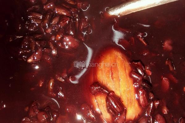 黑米蜜枣糖水