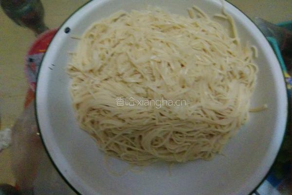 肉丝面卤子的做法图解8