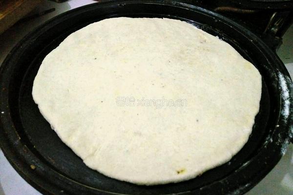 荞面手抓饼的做法图解4