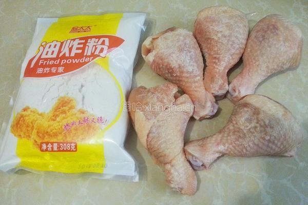 香酥鸡腿的做法图解1