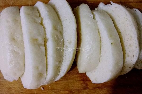 香煎馒头片的做法图解2