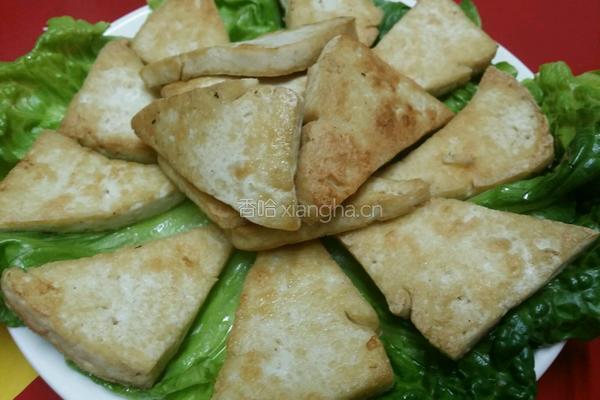 干煎豆腐的做法图解5