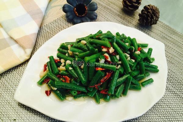 蒜末豇豆的做法图解5