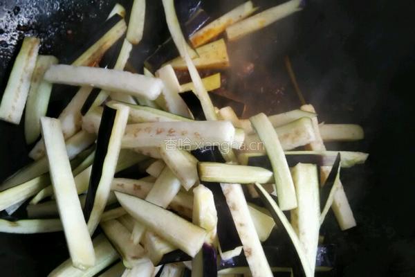 酱炒茄子的做法图解6