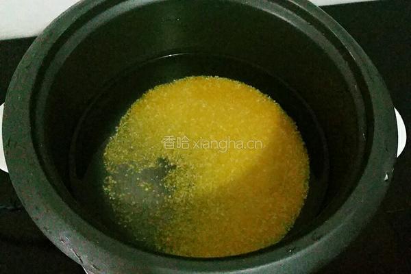 玉米南瓜粥的做法图解4