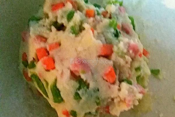 田园土豆饼的做法图解3