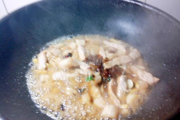 茄子炒肉的做法图解8