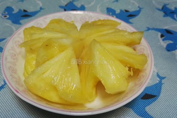咖哩菠萝鸡的做法图解6