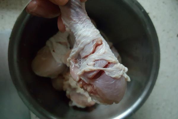 蒜蓉烤鸡腿的做法图解2