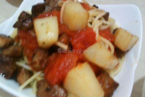 自制风味意大利面的做法图解15